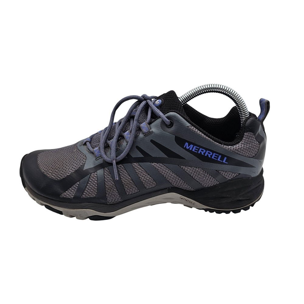 Merrell Shoes Womens Size 9 Gray Mesh Trail Hiking Athletic Sneakers J41316